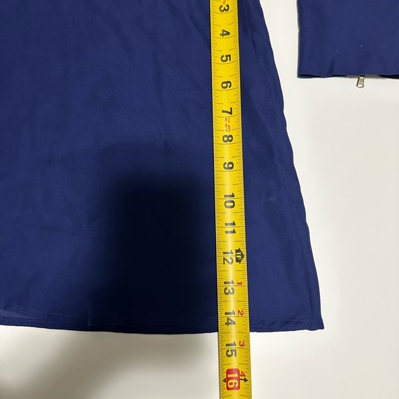 Marc By Marc Jacobs Navy Blue Blouse Size 0 - Picture 4 of 7